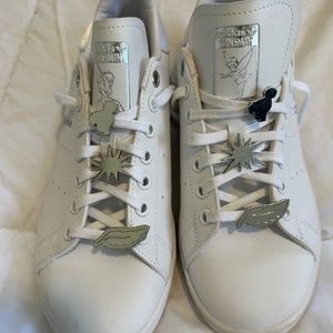 Limited Edition Adidas Stan Smith Tinkerbell Shoes kids size 6